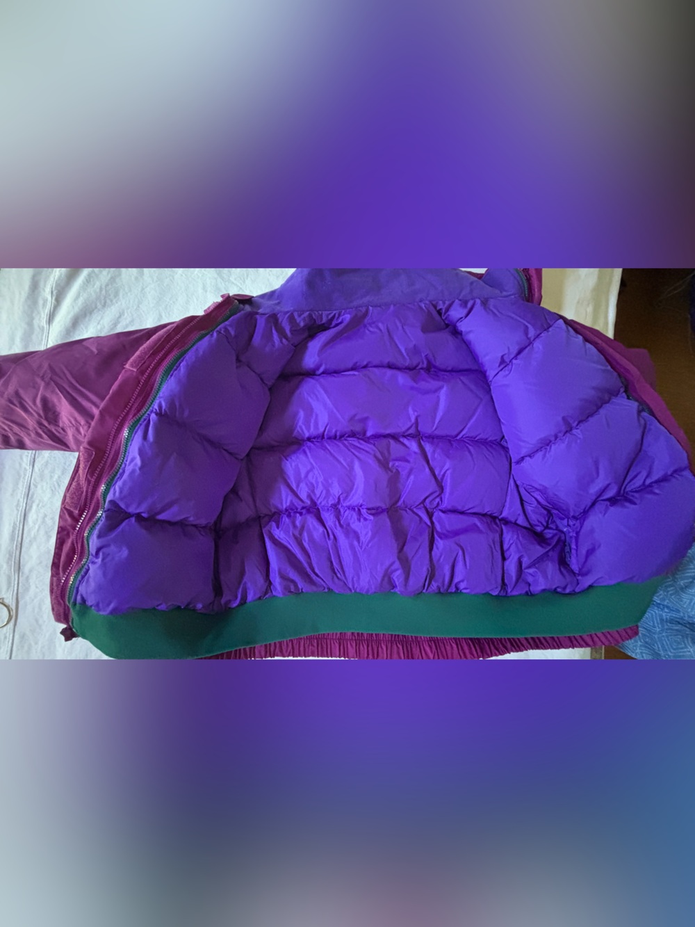 Columbia Whirlibird Women’s XL 3-in-1 Ski Jacket Reversible Liner Vintage - Picture 8 of 15
